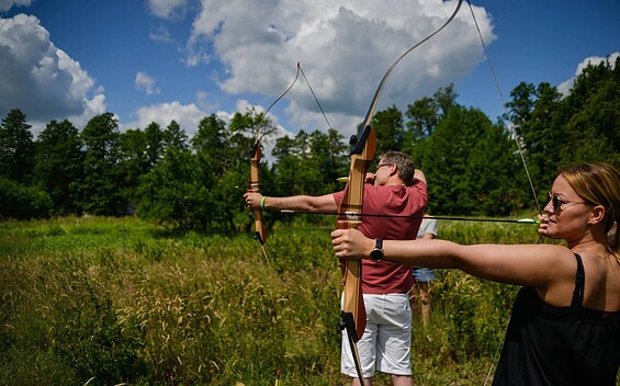 Bogenschießen, Foto: Studio Spreewald