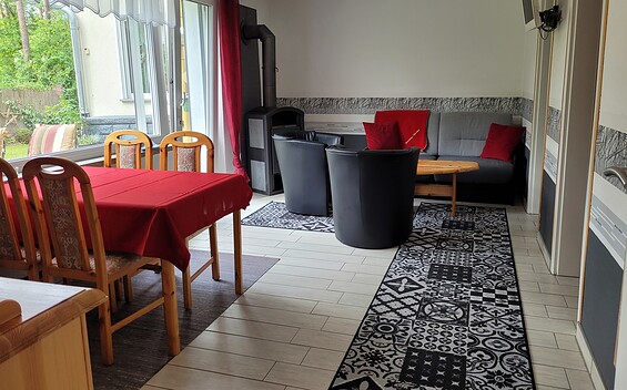 Ferienwohnung Familie Knauthe in Warnitz, Foto: Ferienhaus-Hälfte - Familie Knauthe, Lizenz: Ferienhaus-Hälfte - Familie Knauthe
