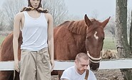 Pferde als Komparsen, Foto: J.Wolf, Lizenz: J.Wolf