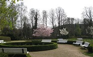Schlosspark im Frühling, Foto: Archiv Kultur- und Tourismusamt Märkische Schweiz