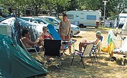Campingplatz am Großen Mochowsee, Foto: Verband der Campingwirtschaft im Land Brandenburg e.V.