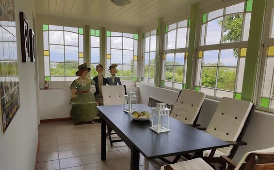 Wintergarten, Foto: Isabell Sachs, Lizenz: Gestüt Julibellenhof GbR