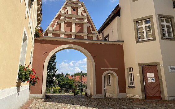 Wiesenburg/Mark am Rathaus, Foto: Susan Gutperl, Lizenz: Tourismusverband Fläming e.V.