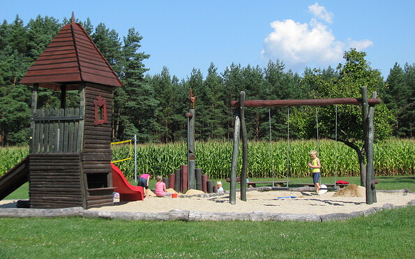 Playground on the Erlengrund holiday farm, Foto: Edith Böhm, Lizenz: Ferienhof Erlengrund