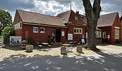 Café im Alten Bahnhof Warnitz, Foto: Mario Thiel , Lizenz: Mario Thiel
