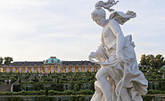 Statue im Park Sanssouci in Potsdam, Foto: André Stiebitz, Lizenz: PMSG