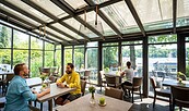 Restaurant im Hotel Fährhaus, Foto: Florian Läufer, Lizenz: Seenland Oder-Spree