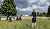 Rheinsberg Castle with an imposing sky, Foto: Thomas Widerin