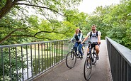 Radfahren an der Spree, Foto: Florian Läufer, Lizenz: Seenland Oder-Spree e.V.