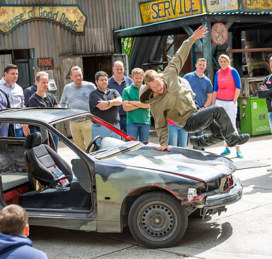 Schnupperworkshop mit der Stuntcrew