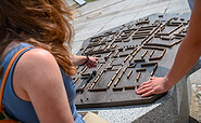 Tactile model, Foto: City Eisenhüttenstadt