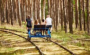 Die Landschaft des Fläming in Ruhe genießen, Foto: Erlebnisbahn, Lizenz: Erlebnisbahn