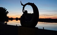 Sonnenuntergang und Havelnixe