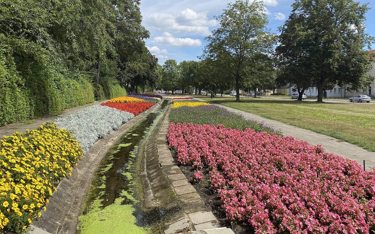 City Route through Eisenhüttenstadt, Seenland OderSpree, Eisenhüttenstadt