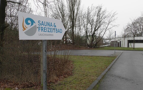 Wohnmobilstellplatz am Sauna & Freizeitbad in Lauchhammer, Foto: Stadt Lauchhammer, Lizenz: Stadt Lauchhammer