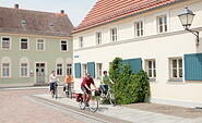 Radler in Mühlberg/Elbe, Foto: TV Elbe-Elster-Land e.V., Lizenz: TV Elbe-Elster-Land e.V.