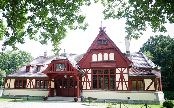 Kaiserbahnhof Joachimsthal, Foto: Uwe Martens, Lizenz: Amt Joachimsthal (Schorfheide)