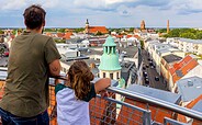 Blick vom &quot;Dicken&quot;, dem Spremberger Turm in Cottbus, Foto: Andreas Franke, Lizenz: CMT Cottbus