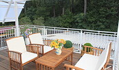 Vacation apartment "Am Wald" terrace , Foto: ., Lizenz: Familie Ruback