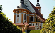Katholische Stiftskirche des Kloster Neuzelle mit Blick von Osten, Foto: Dr. Martin Salesch