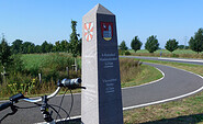 Meilenstein in Schoenefeld, Foto: Dana Klaus, Lizenz:  Tourismusverband Dahme-Seenland e.V.