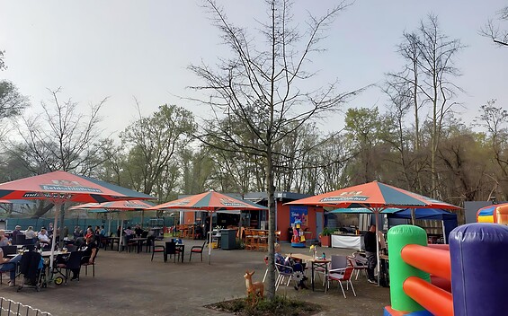 Biergarten und Inselcafé Kakadu Island, Foto: Maja Kühn, Lizenz: Deutsch-Polnische Tourist-Information Frankfurt (Oder)