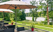 Blich von der Restaurant-Terrasse, Foto: Katharina Oppel, Lizenz: Katharina Oppel