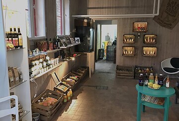 Hofladen Mosterei Ketzür, Foto: Achim Fießinger, Lizenz: Mosterei Ketzür