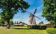 Holländermühle Straupitz, Foto: Mühlenverein Holländermühle e. V. Straupitz, Lizenz: Mühlenverein Holländermühle e. V.