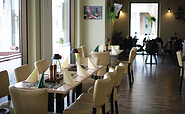 Innenraum im Restaurant Ratseck in Frankfurt (Oder), Foto: Anastasia Kalko
