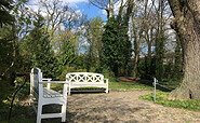 Garten hinter der Alten Aula, Foto: Susan Gutperl, Lizenz: Tourismusverband Fläming e.V.