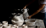 Keramik entsteht im Atelier Moki, Foto: Scarlett Werth