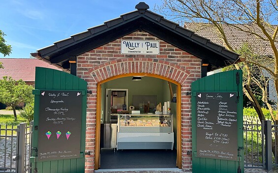 Kiosk Wally&Paul Eismanufaktur, Foto: Wiebke Schmidt