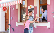 Café &quot;Zucker am Markt&quot; in Friedland, Foto: Florian Läufer, Lizenz: Seenland Oder-Spree