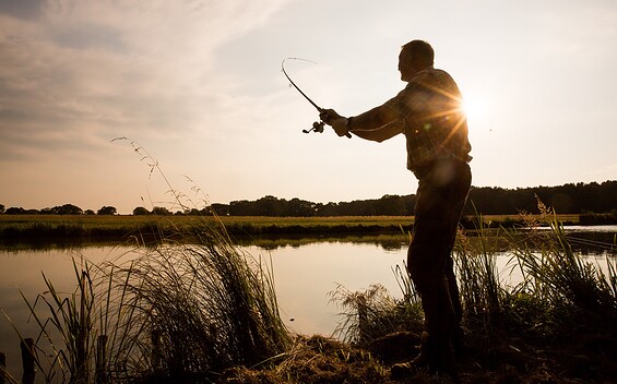 Angler, Foto: Florian Läufer, Lizenz: Seenland Oder-Spree