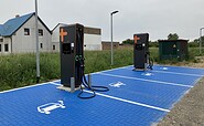 Stromtankstelle ChargePoint Grundschule Gartz (Oder), Foto: Alena Lampe