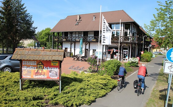 Die Radler-Scheune im Spreewald), Foto: Rainer Schmidt, Lizenz: Rainer Schmidt