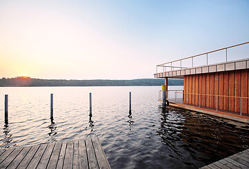 Bootsliegeplatz am INSELHOTEL Potsdam-Hermannswerder 
