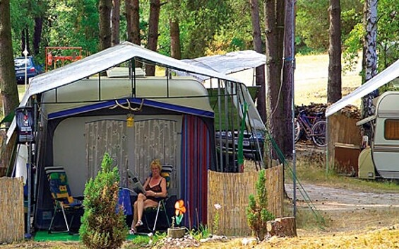 Campingplatz Chossewitz am See, Foto: Verband der Campingwirtschaft im Land Brandenburg e.V.