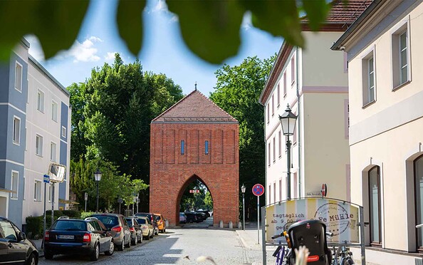 Stadt, Heide, Fluss - Mühlentor in Bernau, Foto: Stefan Klenke