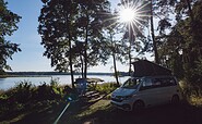 Stellplatz am See, Foto: Oliver Raatz, Lizenz: Ahoi Camp Canow