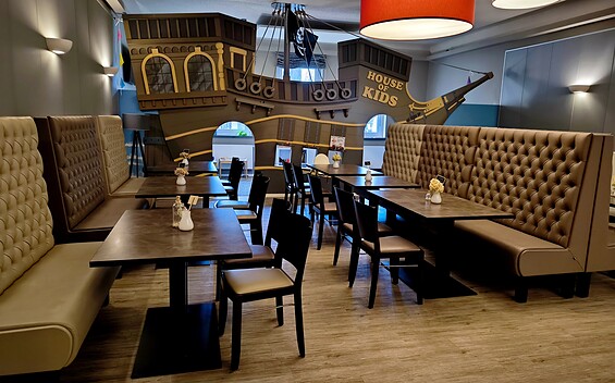 Pohled na restauraci Seestern u jezera Senftenberg, Foto: Seestern Restaurant, Lizenz: Seestern Restaurant