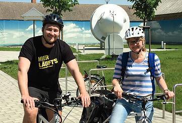 E-Fahrradverleih im Neue Energien Forum Feldheim