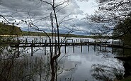 Jetty in the lake, Foto: Jörg Bartz, Lizenz: TV Ruppiner Seenland e.V.