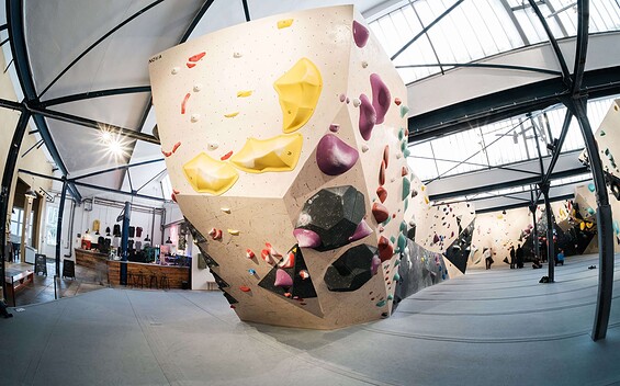 7aplus Boulderhalle, Foto: Lewin Harnisch , Lizenz: Monkeywall GmbH