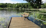 Bank am Küchenteich Boitzenburg, Foto: Anet Hoppe, Lizenz: Anet Hoppe