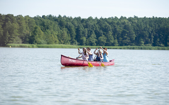 Paddeltour, Foto: Uwe Seibt, Lizenz: Tourismusverband Dahme-Seenland e.V.