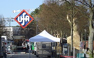 Eingang zu den Filmstudios in Potsdam-Babelsberg, Foto:  Matthias Schäfer, Lizenz: TMB-Fotoarchiv
