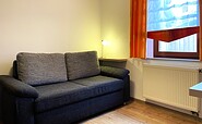 Sofa ist ausziehbar für Aufbettung , Foto: Ulrike Haselbauer, Lizenz: Tourismusverband Lausitzer Seenland e.V.