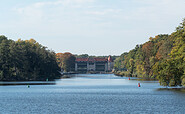 Teltowkanal mit Blick auf die Schleuse Kleinmachnow, Foto: Catharina Weisser, Lizenz: Tourismusverband Fläming e.V.